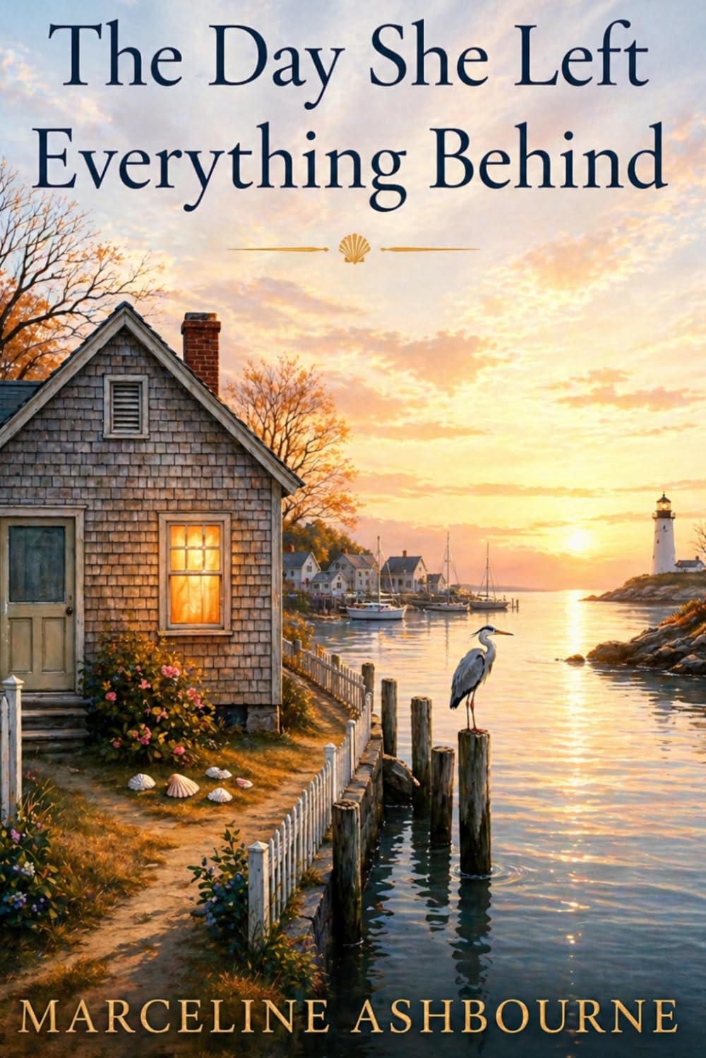 The Day She Left Everything Behind: A Small-Town Second Chance Romance (Seabrook Cove Stories)