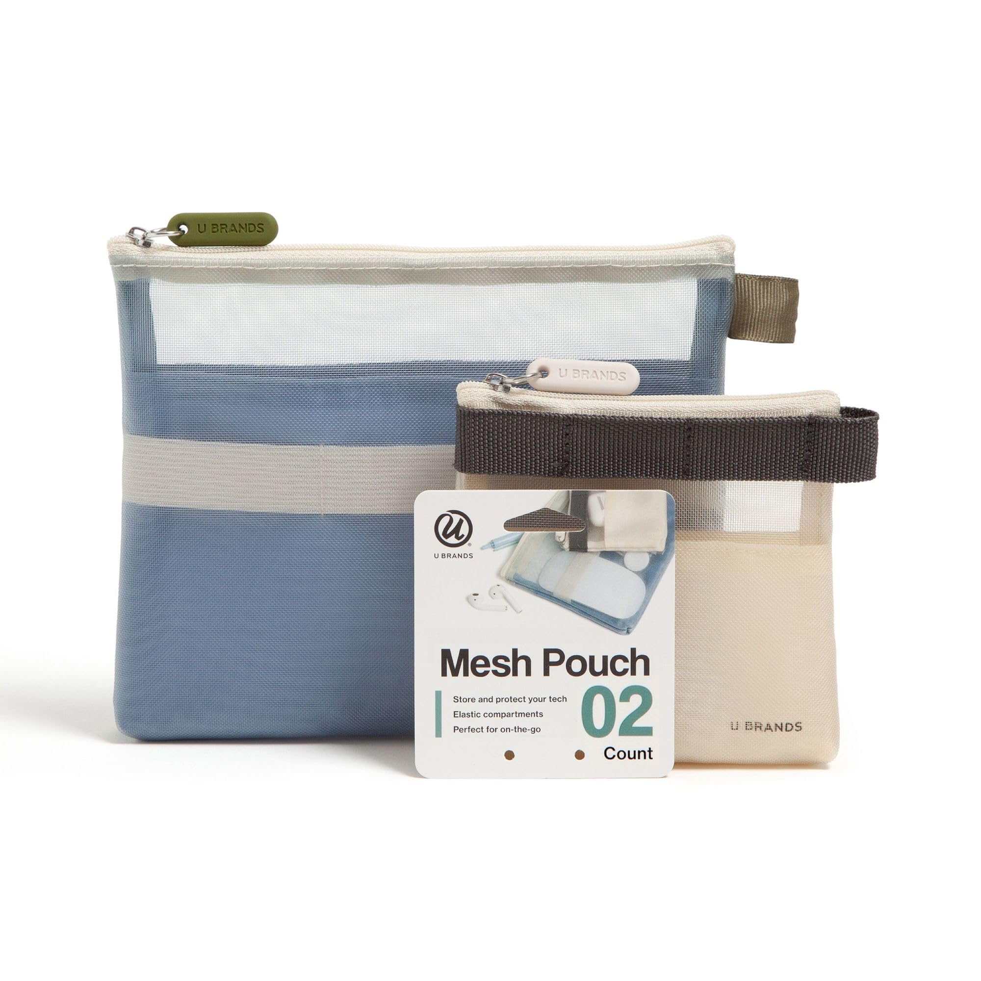 U Brands Tech Pouch Combo, Set of 2