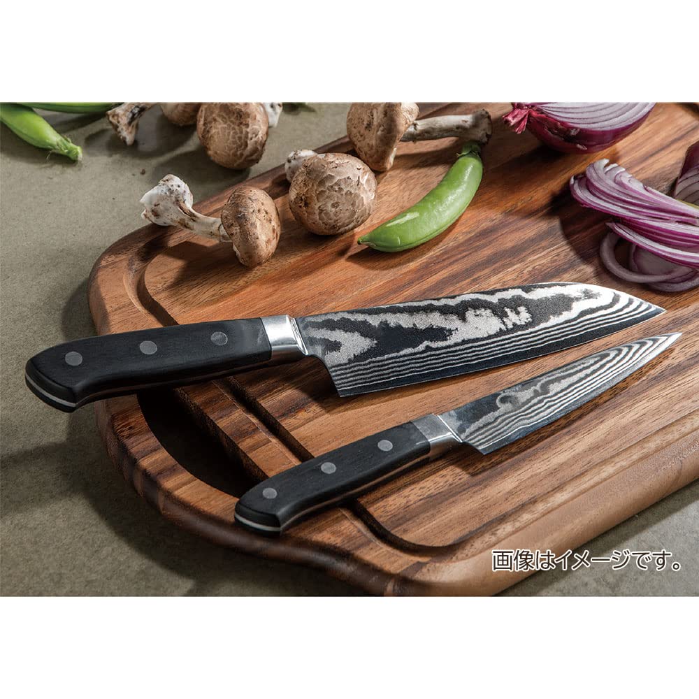 パ*タ様 ダマスカス鋼 包丁 木製ハンドル 専用ケース付き パ*タ様
