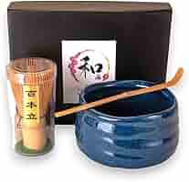 Amazon.com: Matcha Bowl Whisk and Scoop Set 21oz Porcelain