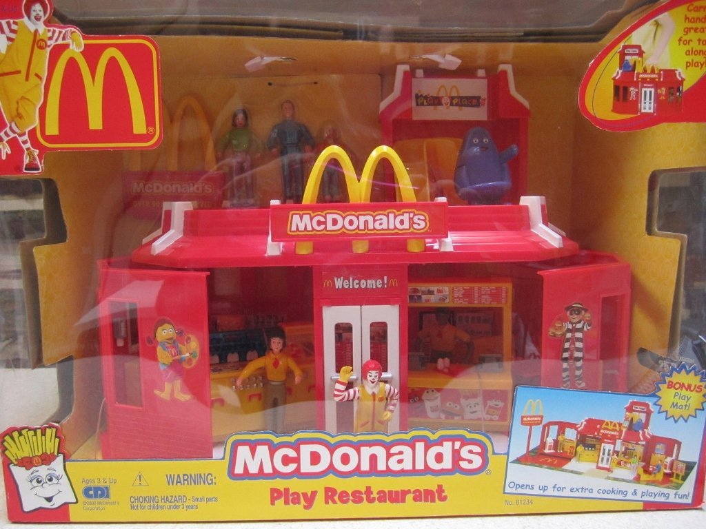 Mcdonalds toy playset Clearance