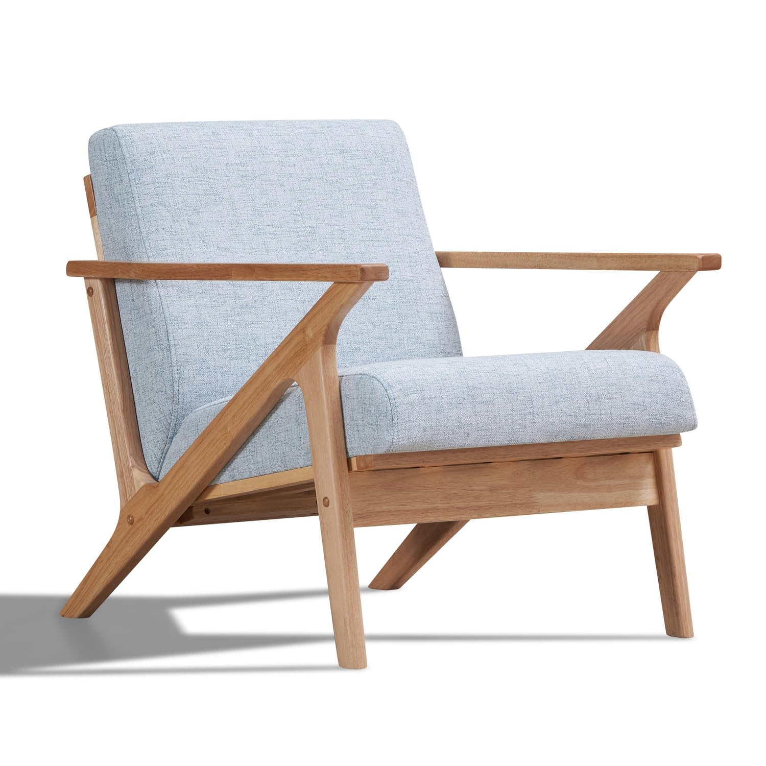 Amazon.com: Omax Decor Zola Mid Century Modern Accent Chair Arm