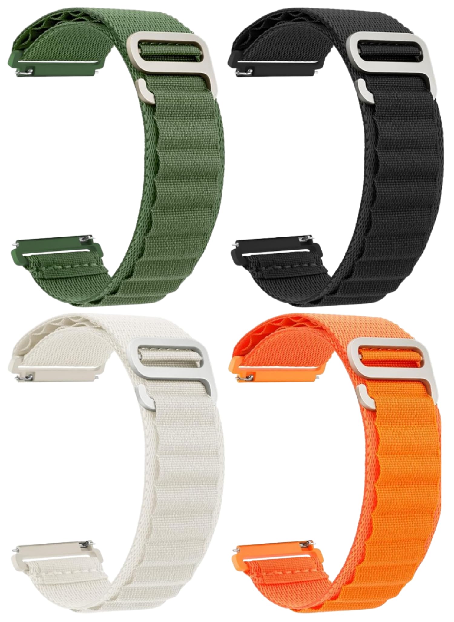 PEFKO PSS97 22MM Nylon Alpine / Trail Velcro Loop Bands / Straps Compatible With Noise Caliber / ColorFit Ultra / Ultra 2 / Pro 3 Assist / Buzz / Core / Nav / Nav+, GTR (47mm) / GTR 2E, One Plus (46mm), Samsung Galaxy Watch 3 45mm / Galaxy 46mm / Gea (B0CTC9JX43) Amazon Price History, Amazon Price Tracker
