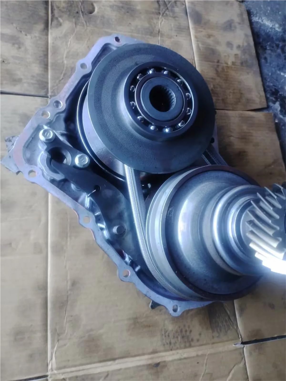 Assemblaggio della trasmissione automobilistica Set di pulegge trasmissione CVT K310 K313 con gruppo cinghia-catena per cambio