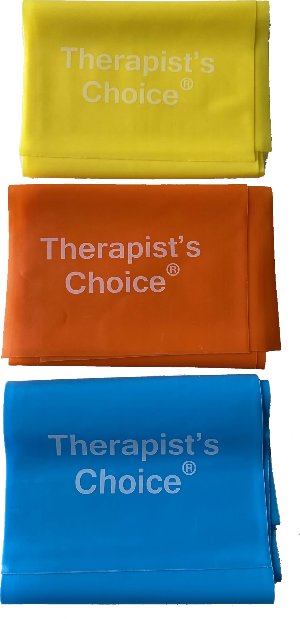 Therapists Choice Professional Non-Latex Resistance Bands for Upper and Lower Body Exercise Workouts Physical Therapy Lower Pilates and
