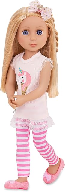 Glitter Girls GG51054Z Lacy 14-inch Fashion Doll  Toys, Clothes and Accessories for Girls 3-Year-Old and Up, Various, 4.5 x 3.5 x 15.5