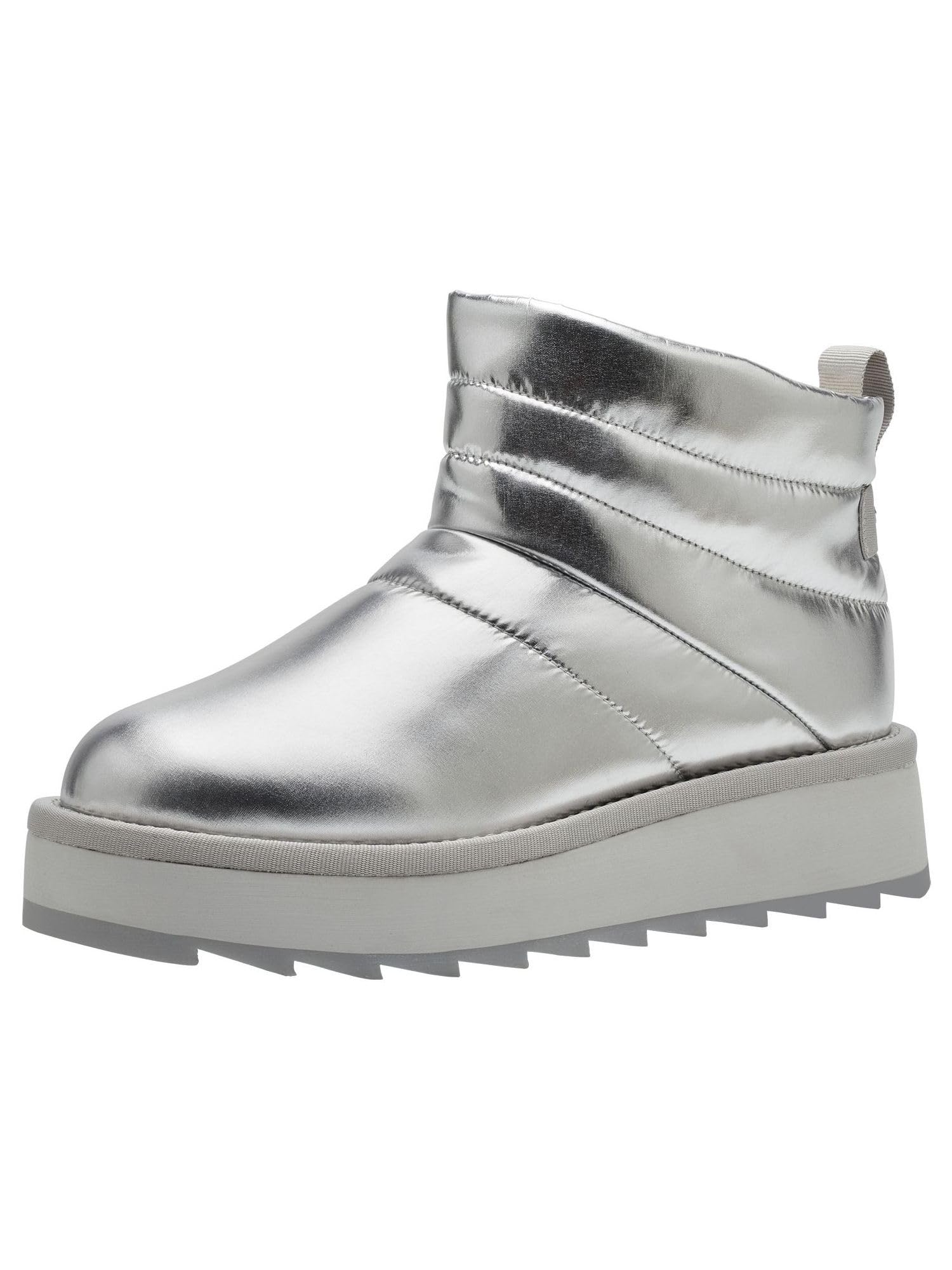 Tamaris Women's Winter Boots, Women's Boots, Warm Lined, silver, 37 EU