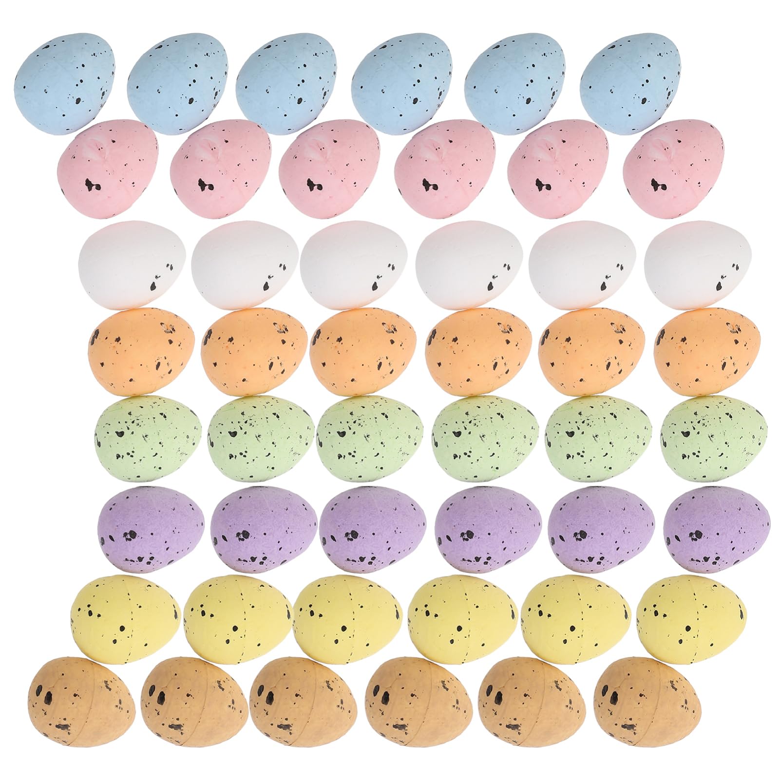 100 Pezzi Uova in Schiuma Leggere Decorazioni per Feste Primaverili Adorabili per Craft
