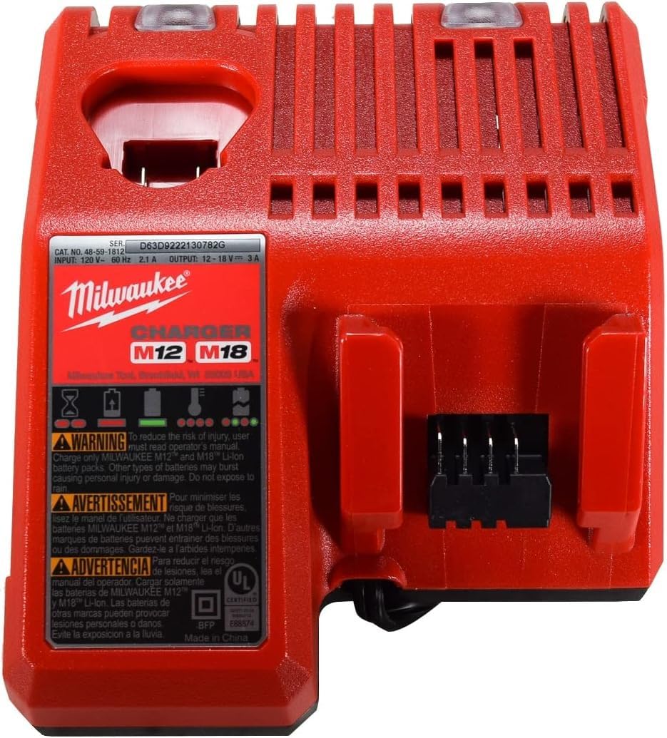 Milwaukee Elettrico - Avvitatore a percussione compatto M18 Fuel e smerigliatrice 2 utensili