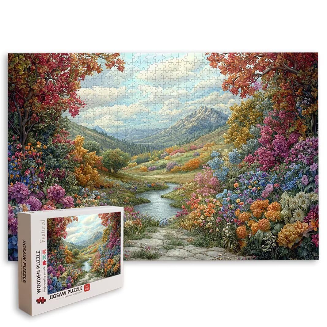 Puzzle Natura, Puzzle 1000 Pezzi Adulti per Decor, Regalo Donna/Uomo -8442
