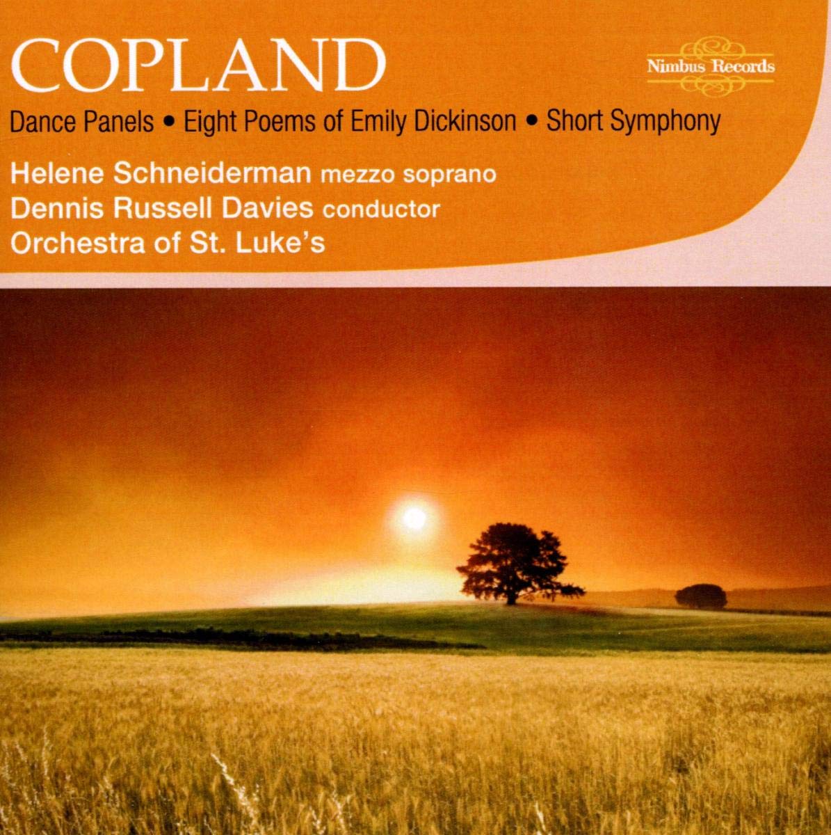 Aaron Copland - Aaron Copland: Dance Panels/Eight Poems of Emily Dickinson/... CD Album - Used