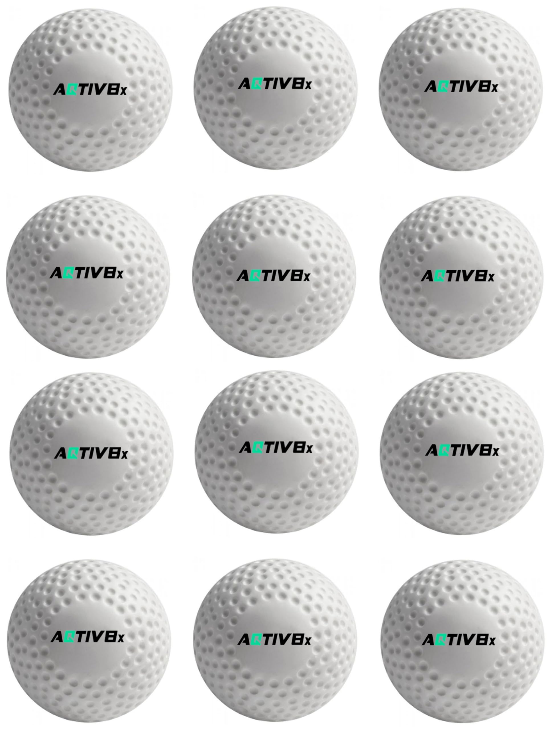 SPRIDE Golf Training Practice Ball/Field Hockey Ball/Cricket Training/Hockey Balls (Pack of 12)-image-20