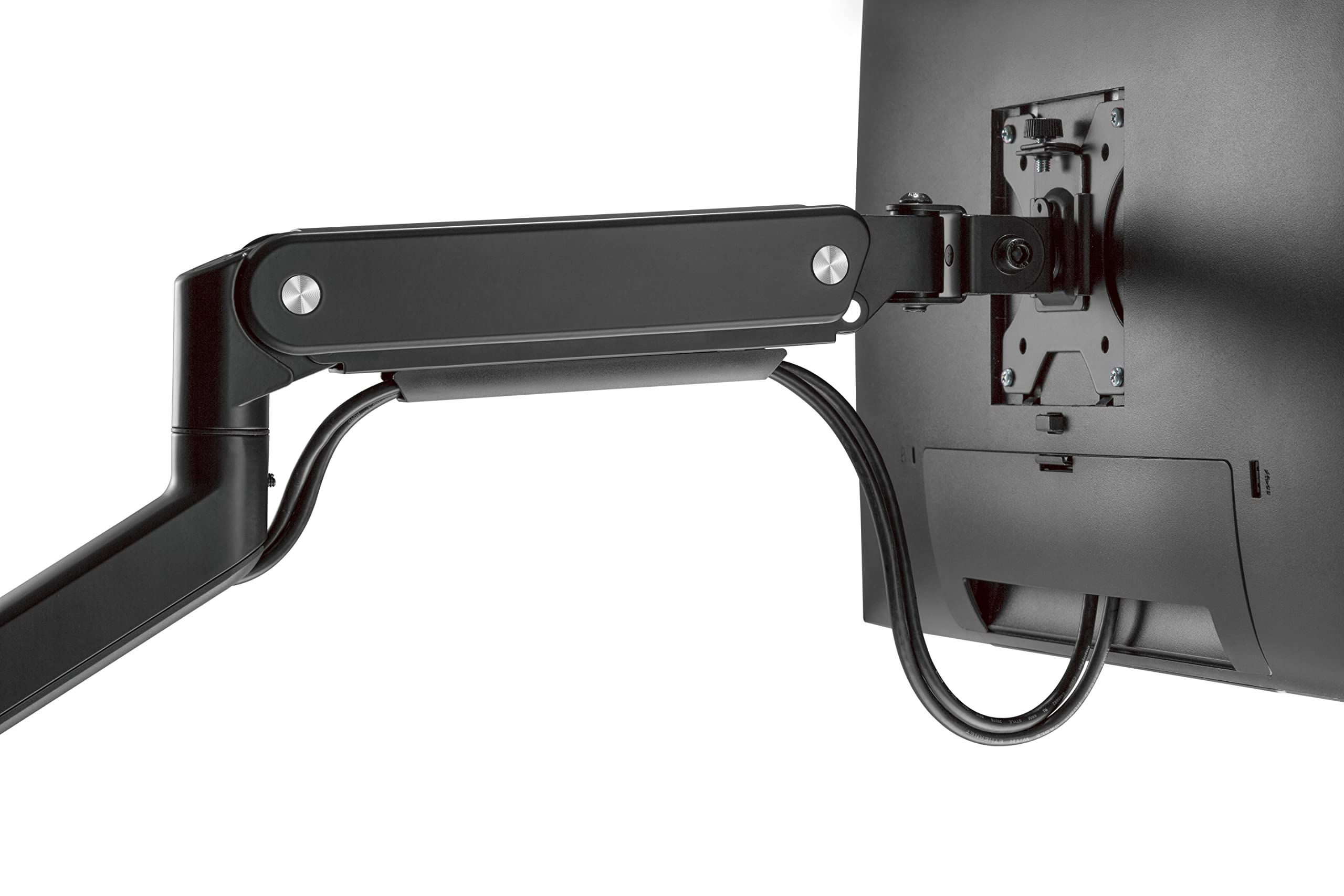 HALTERUNGSPROFI OFFICE-GS736A Support de table triple pression de gaz pour écrans LED LCD jusqu'à 27" VESA 75 x 75 100 x 100