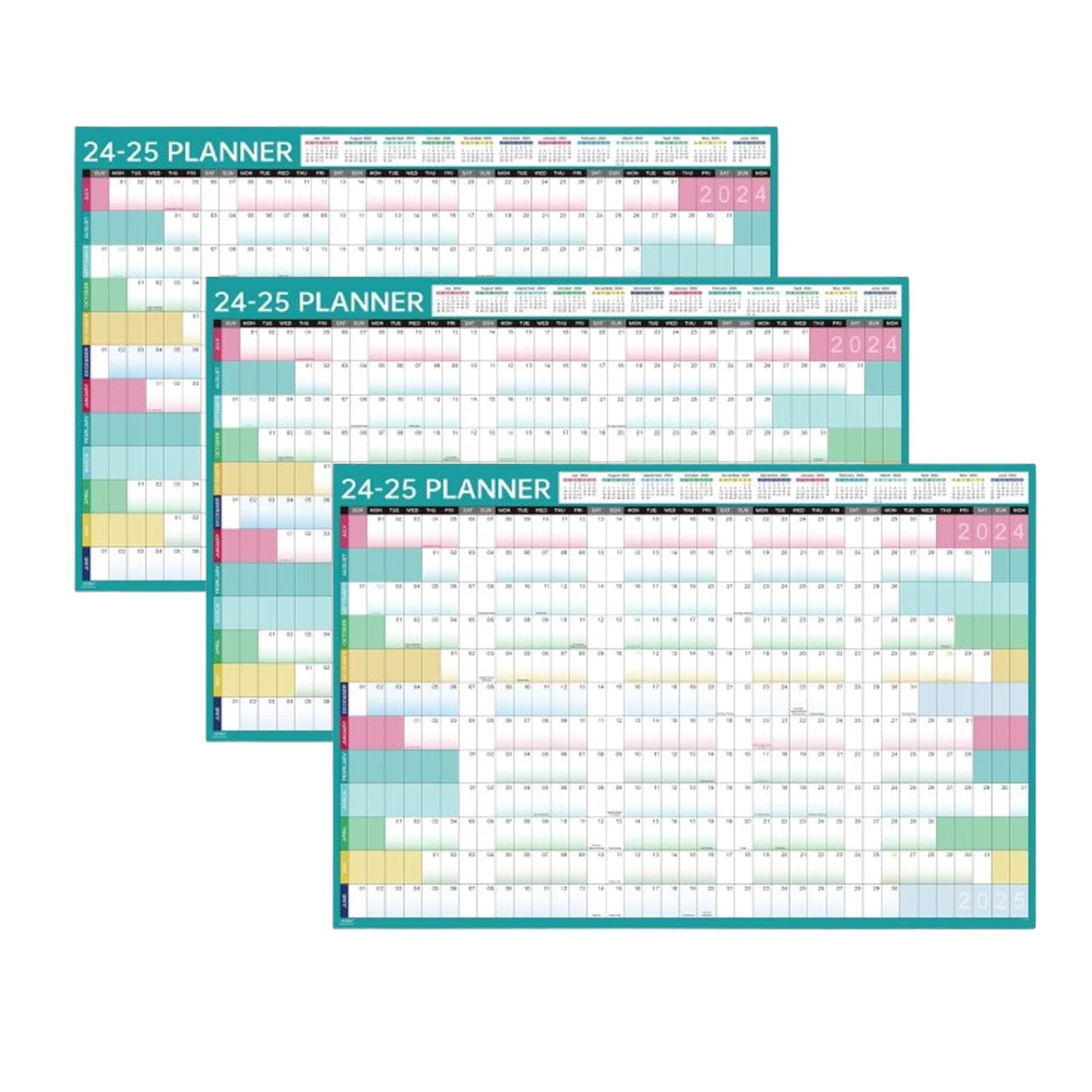 Amazon.com: Big Assed Calendar, 2024-2025 Yearly Wall Calendar, Big Ass  Calendar 2024, 2024 Yearly Wall Calendar with Holidays, Wall Calendar 2024  (3PCS) : Office Products