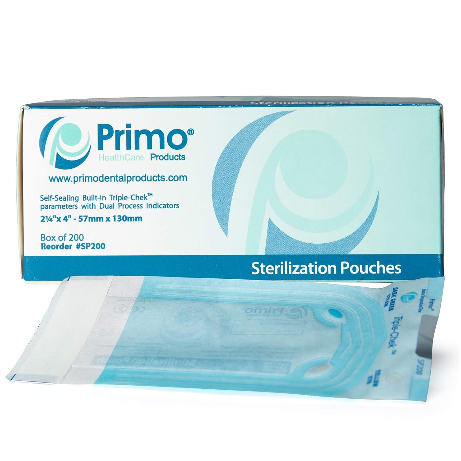 Primo Dental Products SP200 Self Seal Sterilization Pouches