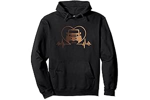Heart Melanated Edition Jeep Girl Pullover Hoodie