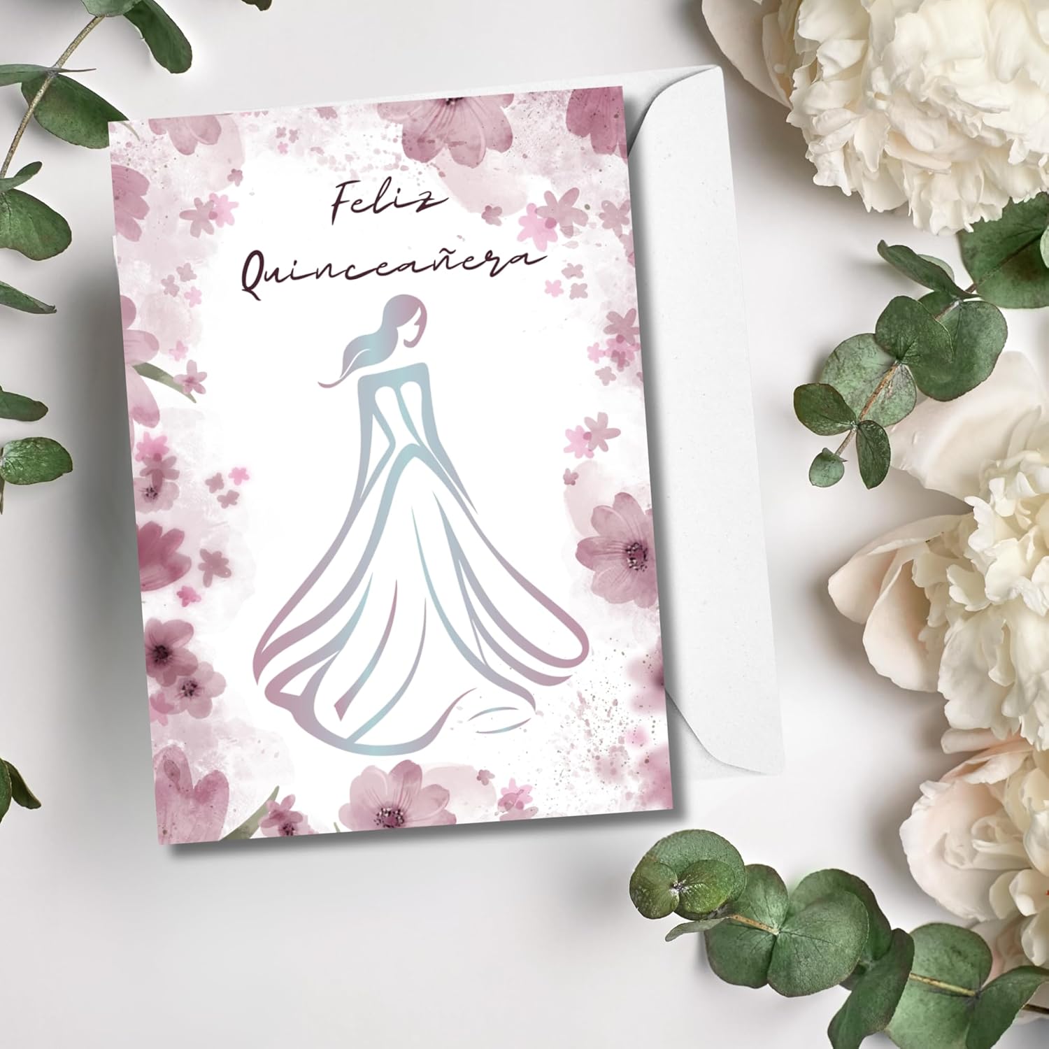 Quinceañera Birthday Card, Happy 15th Birthday Card, Tarjetas para 15 años - Image 4