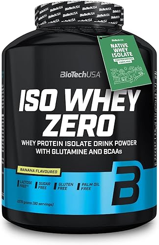 Biotech USA Iso Whey Zero 5.0 lbs Banana de Biotech USA