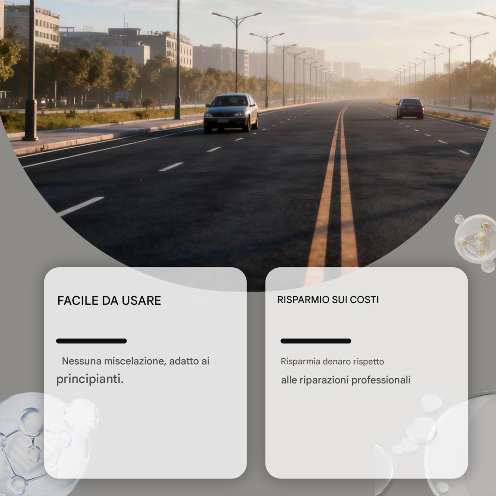 Riempitivo per crepe di cemento Sigillante autolivellante ad alta elasticità Resina polimerica