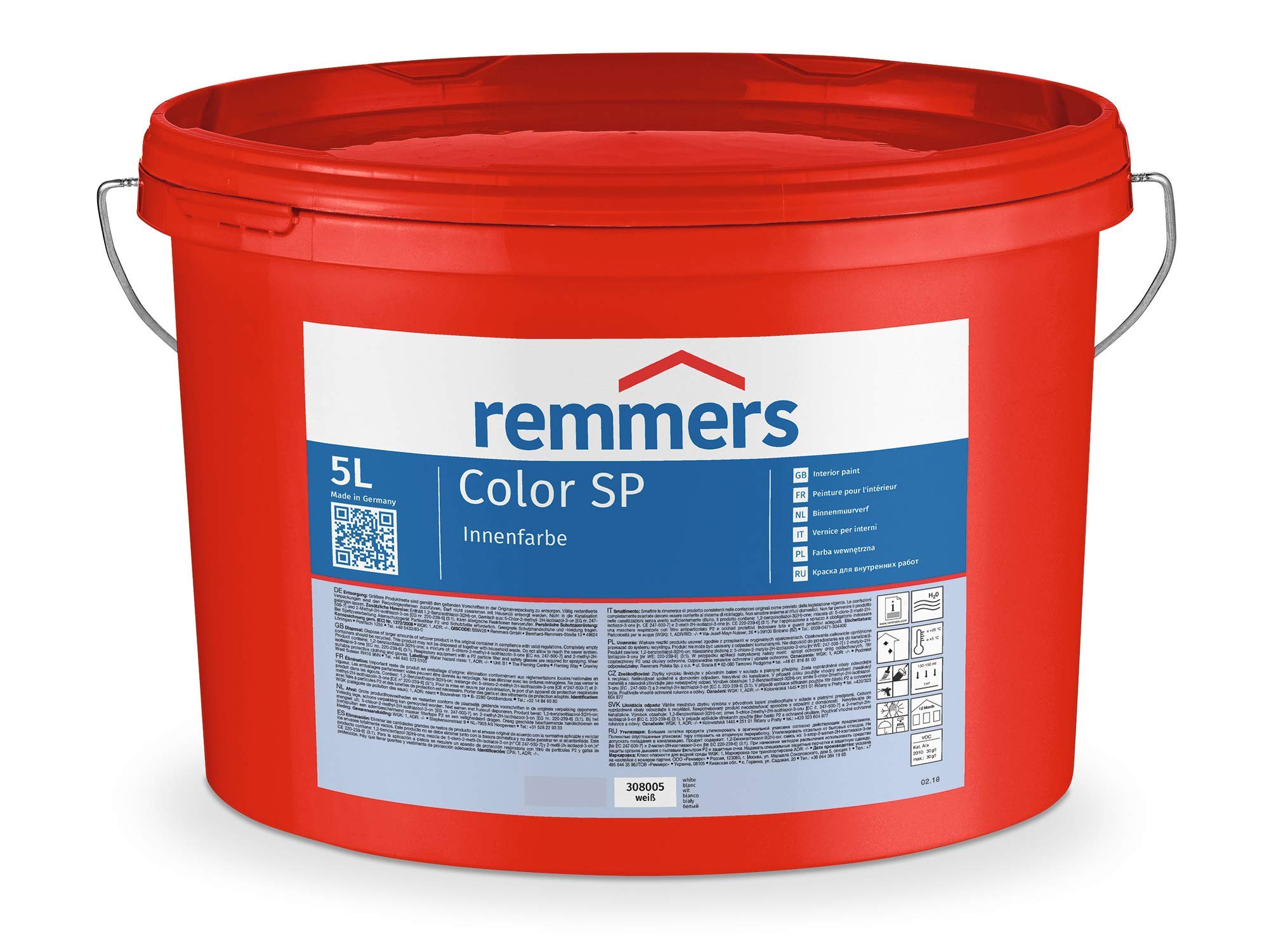 Remmers Sanierputzfarbe Innenfarbe WEISS 5 Kg