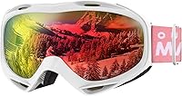 Vista 29 de OutdoorMaster OTG Gafas de esquí – Gafas sobre lentes para esquí y snowboard para hombres, mujeres y jóvenes – 100% de protección UV