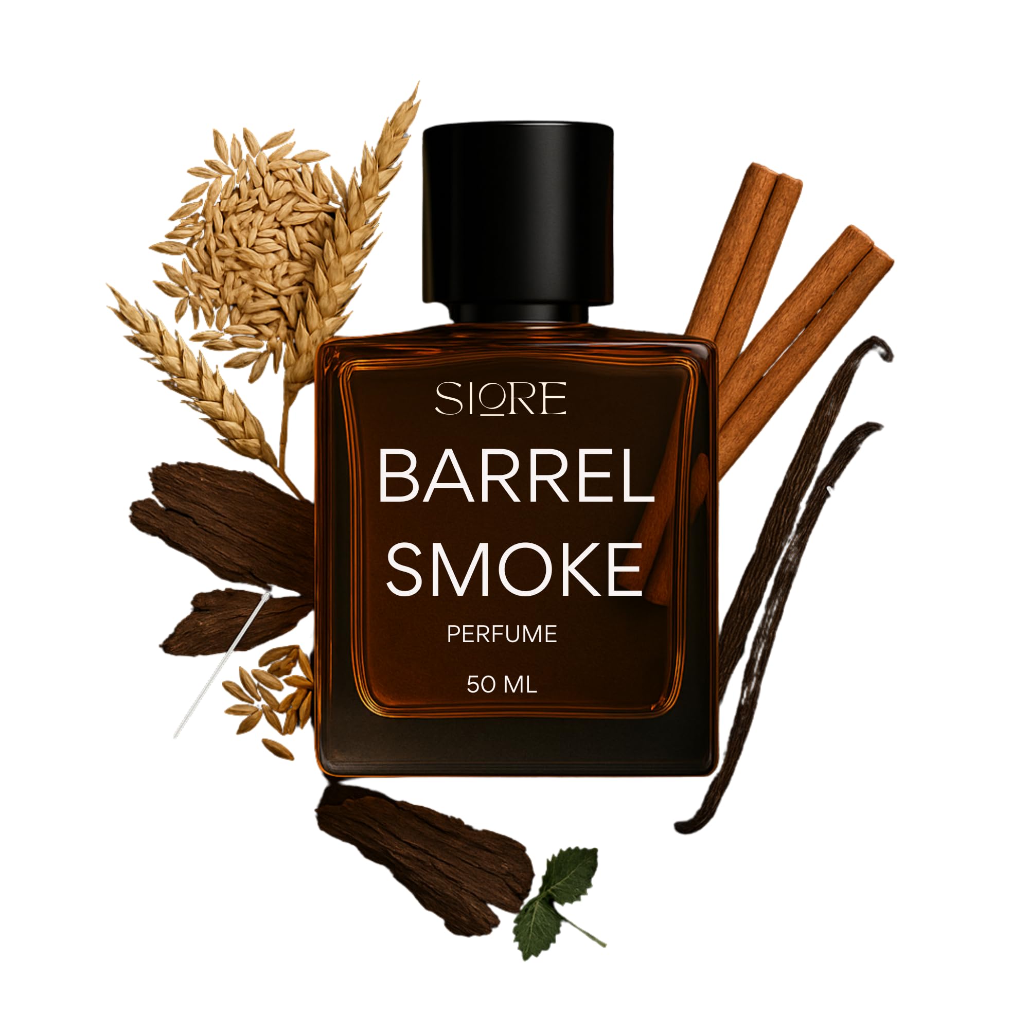 SIORE Barrel Smoke Perfume, Men & Women – Luxurious Perfume With Long-Lasting Fragrance Vanilla and Cinnamon Notes, 50 ML-picture-24