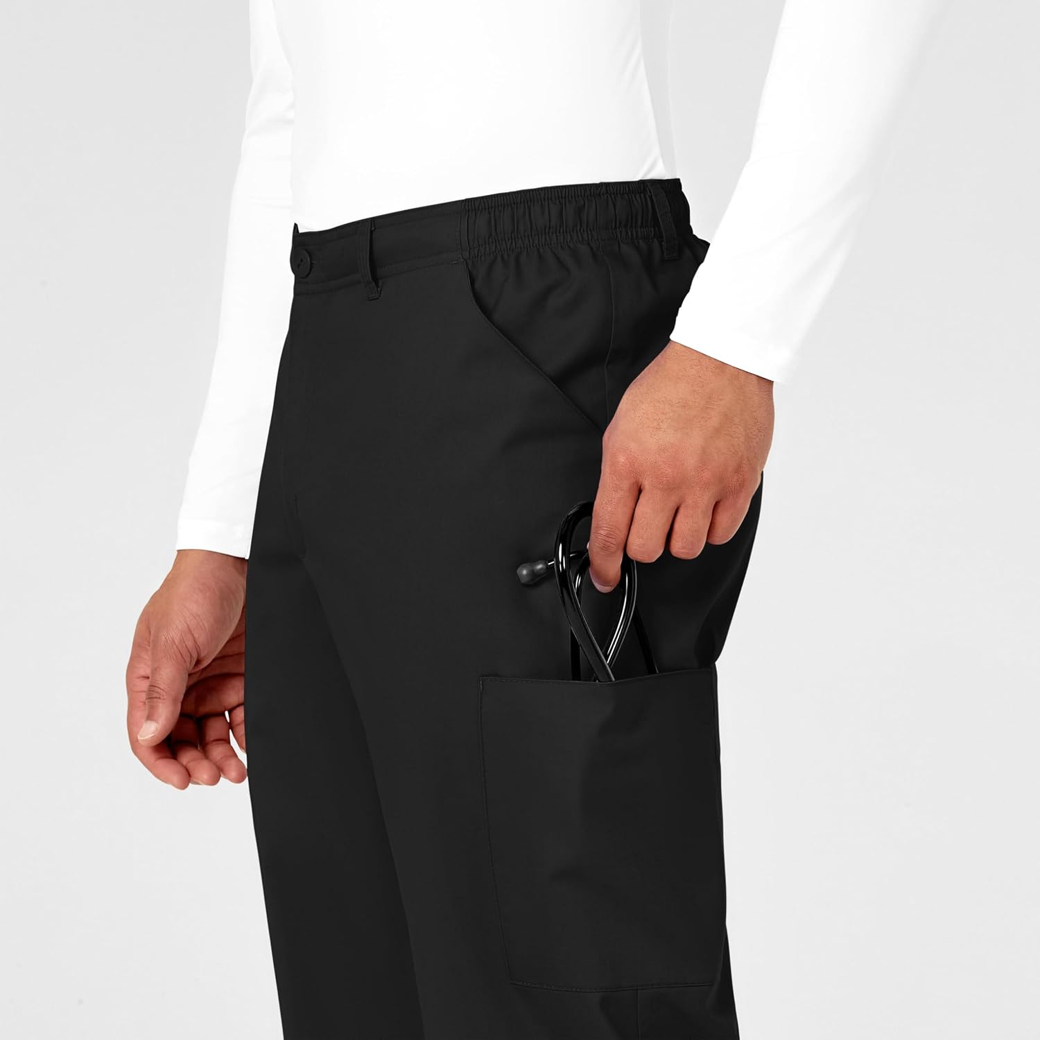 Wink WonderWORK Scrubs for Men, Cargo Scrub Pants