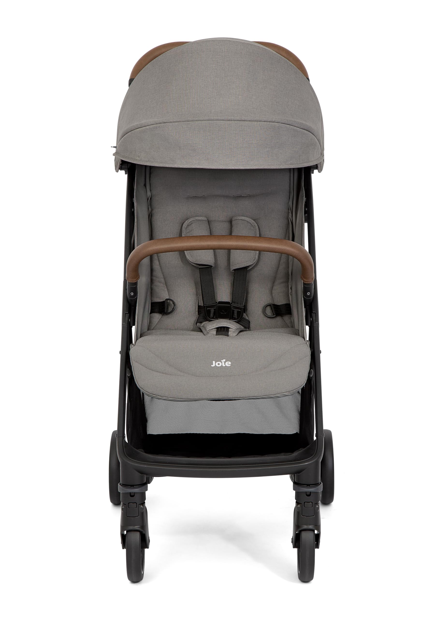 Joie pact™ pro passeggino – chiusura compatta ultraleggera, compatibile con sistema da viaggio, borsa inclusa – dalla nascita ai 4 anni (0–22 kg), pebble
