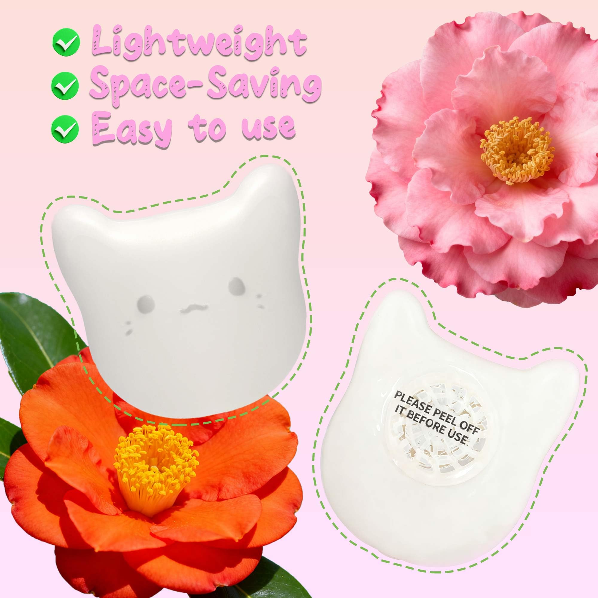 PurifyLogix 6PCS Pets Deodorizing Pods for Cumrige Self Cleaning Litter Box, Odor Remover for Fumoi Automatic Cat Litter Box, Camellia Flower Scented, Long-Lasting Fragrance, Keep Home Fresh - image 8