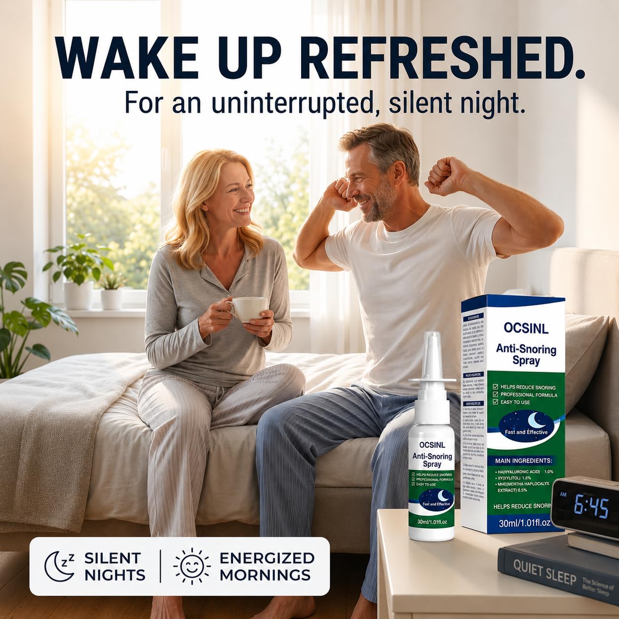 SleepEase Anti-Snore Nasal Spray – 30ml, Reduces Snoring, Clears Airways, Promotes Restful Sleep, Fast Acting & Natural Formula — Amazon image 8