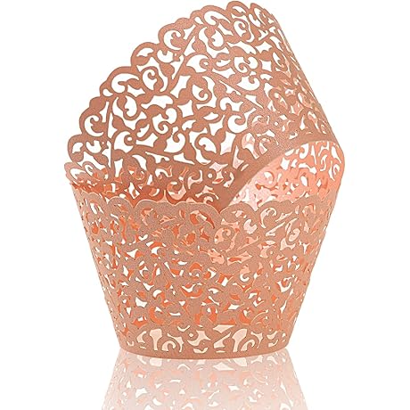 Artistic Vine Cupcake Wrappers