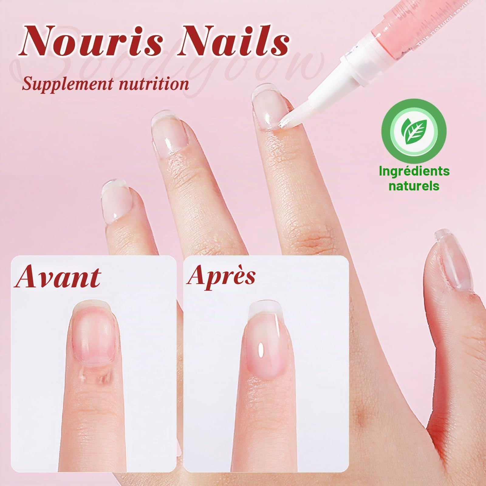 8 Pcs Huile Cuticules Ongles Stylo, Huile Cuticule Stylo, Stylos à Huile pour Cuticules, Mix Taste avec 8 Parfums, pour Réparer Fissures et Cuticules Sèches, Soin Nutrition Ongles