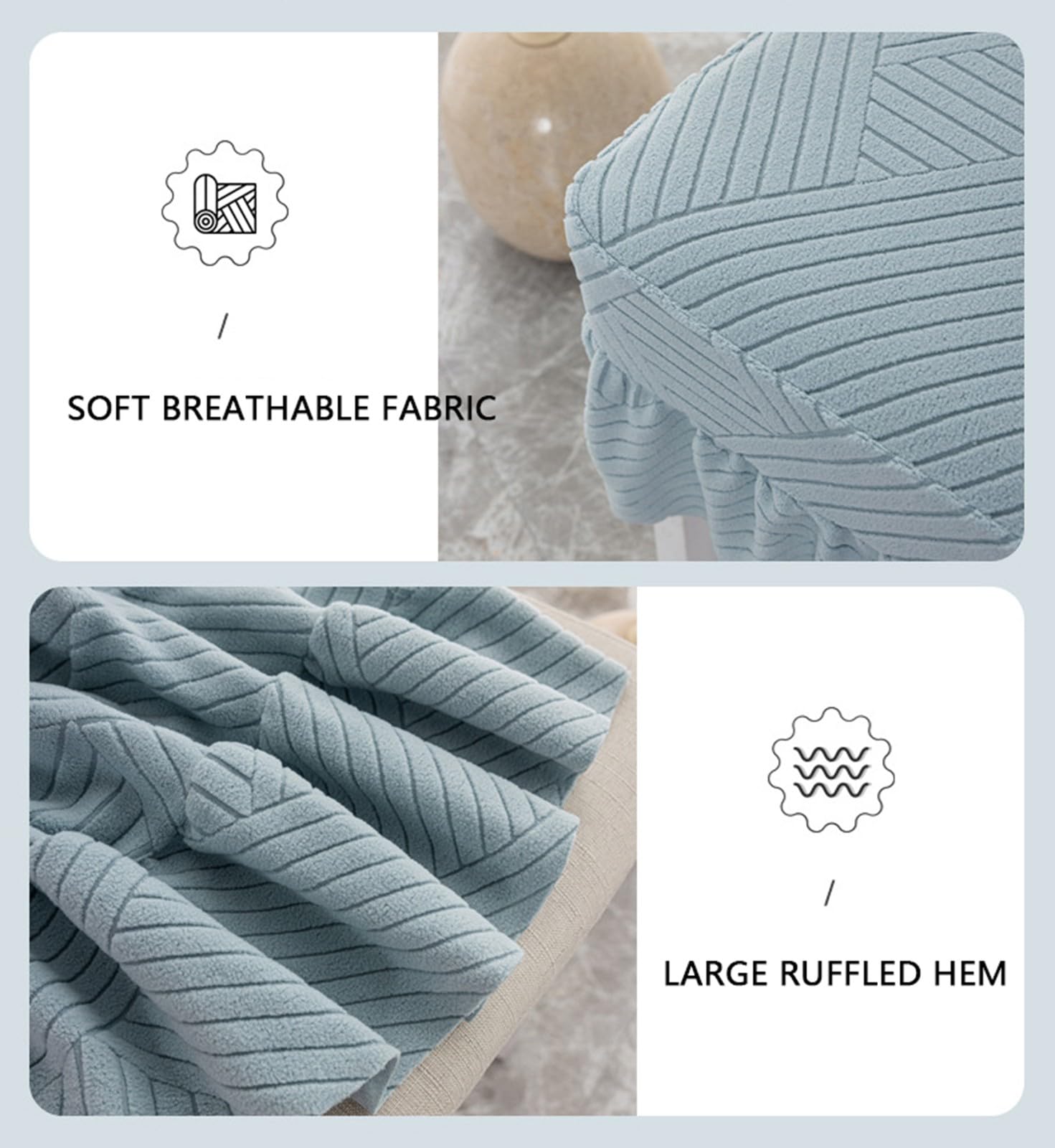Coprisedie per Sala da Pranzo con Gonna,Elasticizzati Coprisedie con Schienale Set da 1/2/4/6,Coprisedia da Cucina Antiscivolo Universali,per Hotel Cerimonie Banchetti Feste Casa(Light Pink,4 Set)
