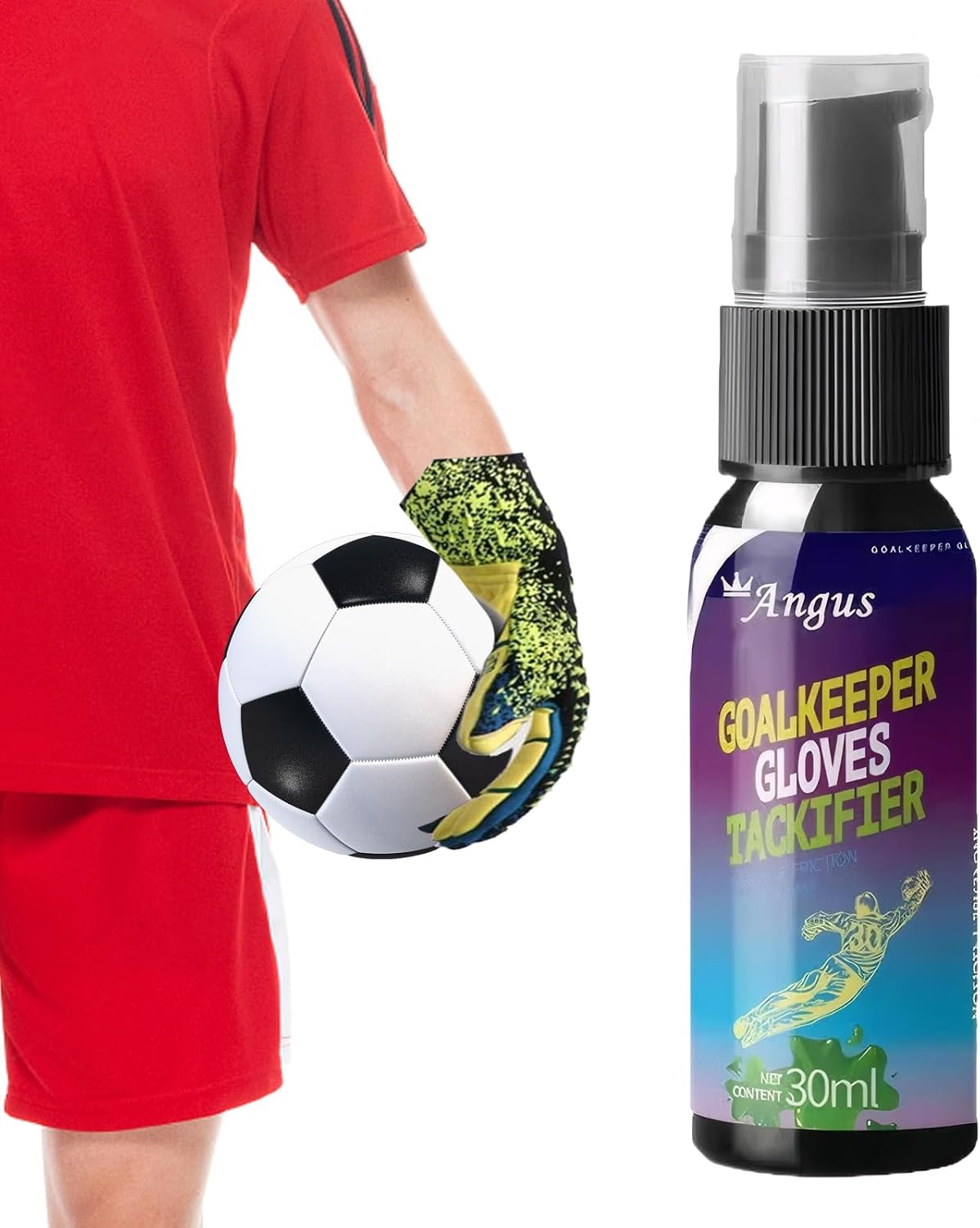 Goalkeeper Gloves Spray Grip Non-Slip Goalkeeper Gripmode Spray 30 ml