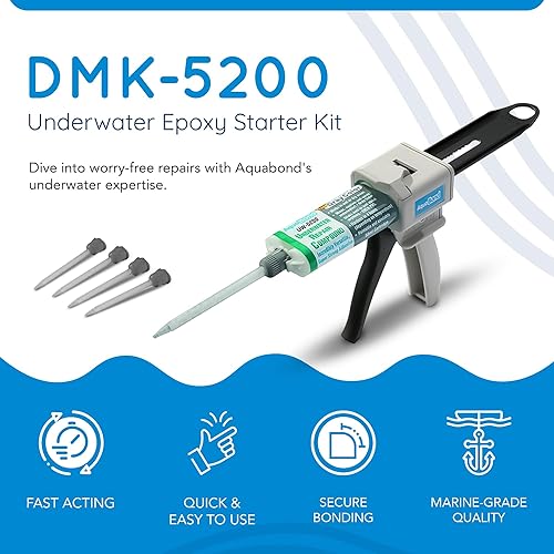 Miniatura 2 de aquabond Underwater Kit de reparación (Gris) para piscinas y spasKit dmk-520050ml