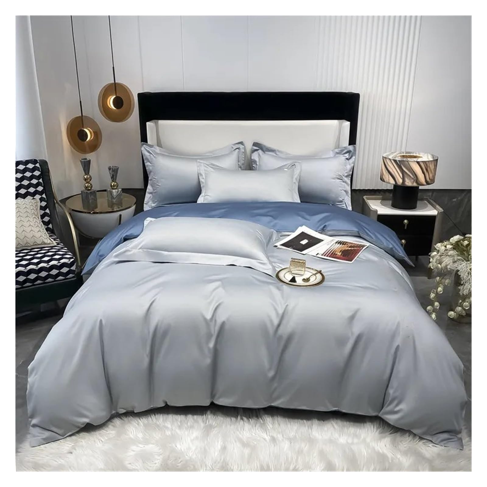 Juegos de ropa de cama antialérgicos que eliminan el insomnio por sábanas rígidas o calurosas