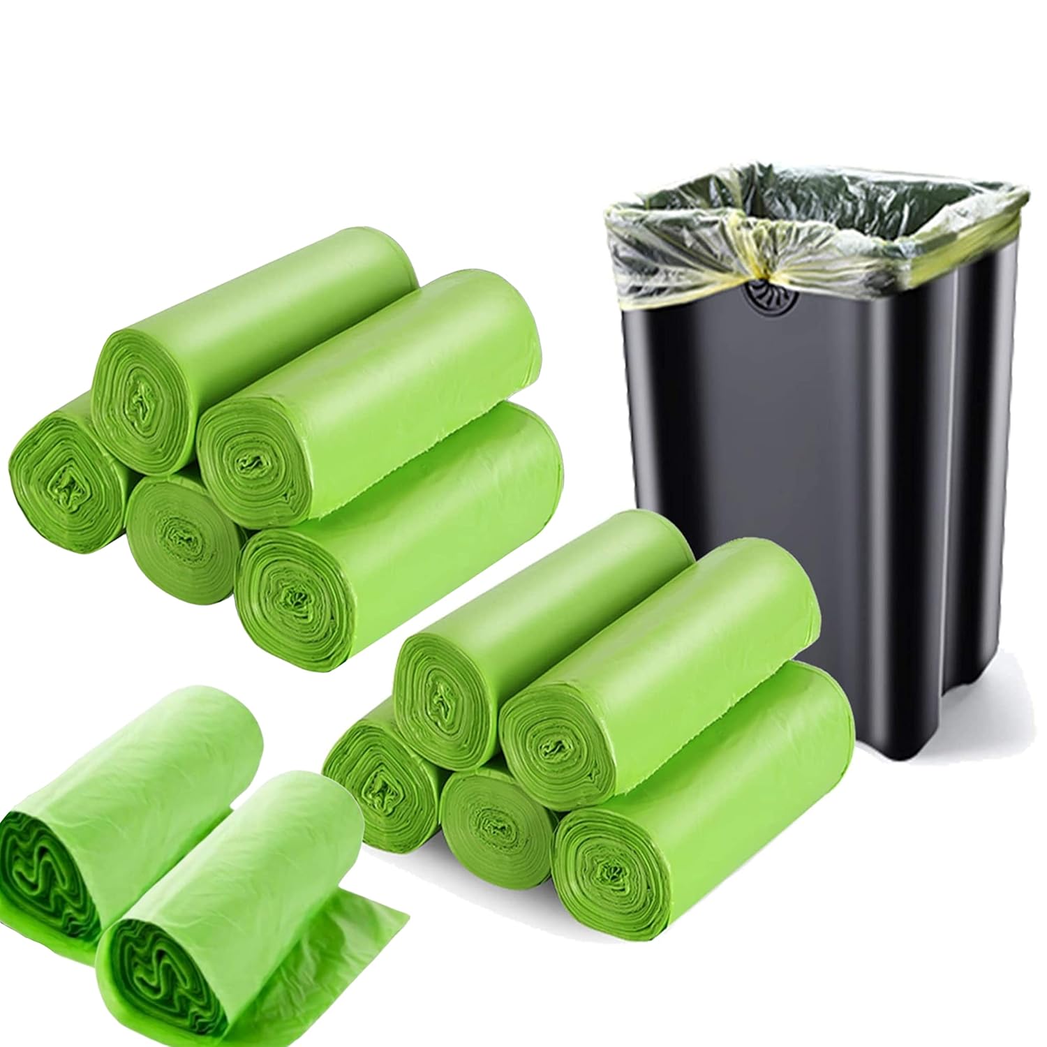 OxoBiodegradable Garbage Bags, Small (Pack of 12 roll) 360 bags