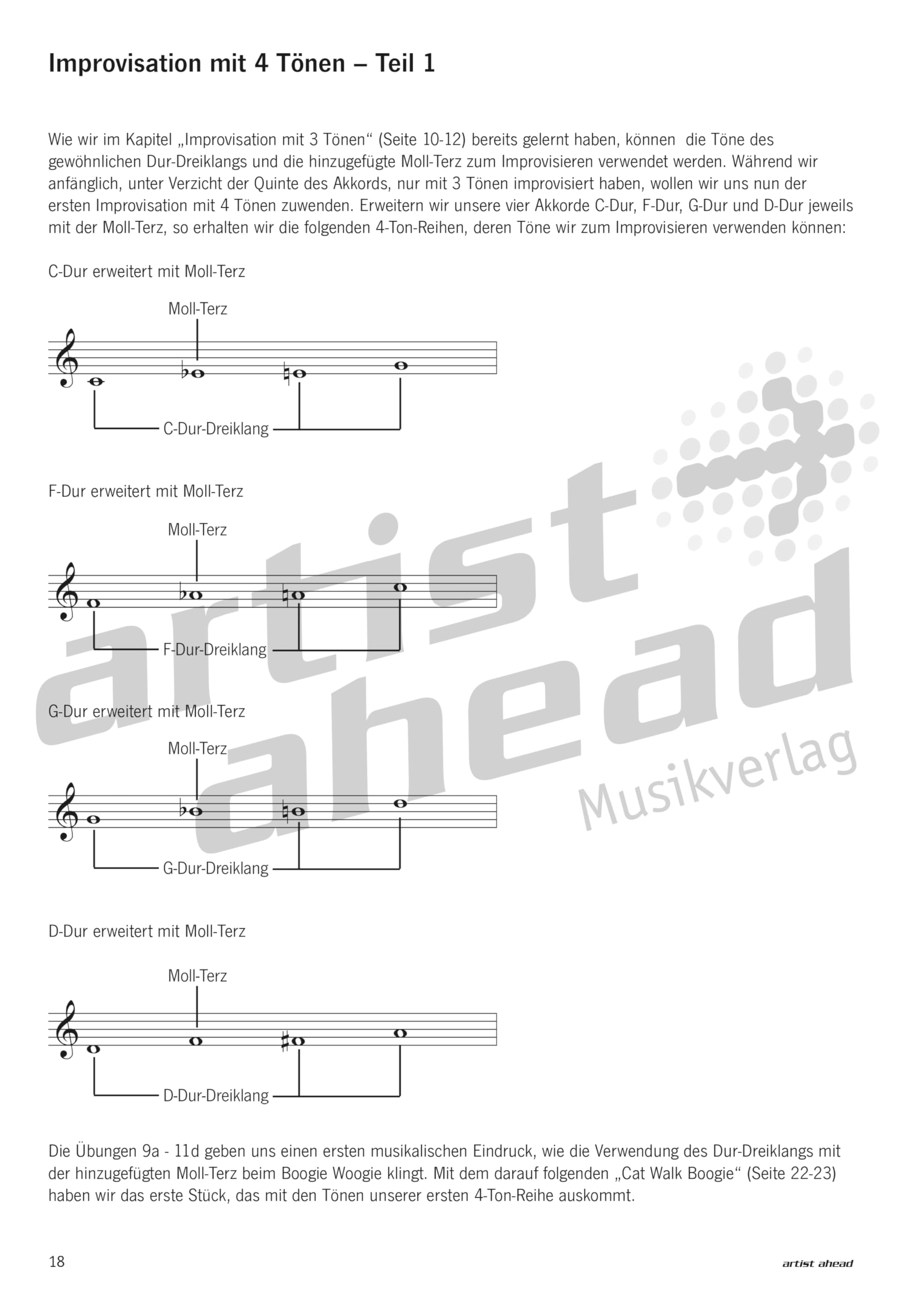 Boogie Woogie Starter: Der leichte Einstieg zur Boogie- & Blues-Improvisation (inkl. QR-Codes + Audio-Download). Lehrbuch für Klavier. Piano. Klavierschule. Klavierstücke. Klaviernoten. Musiknoten