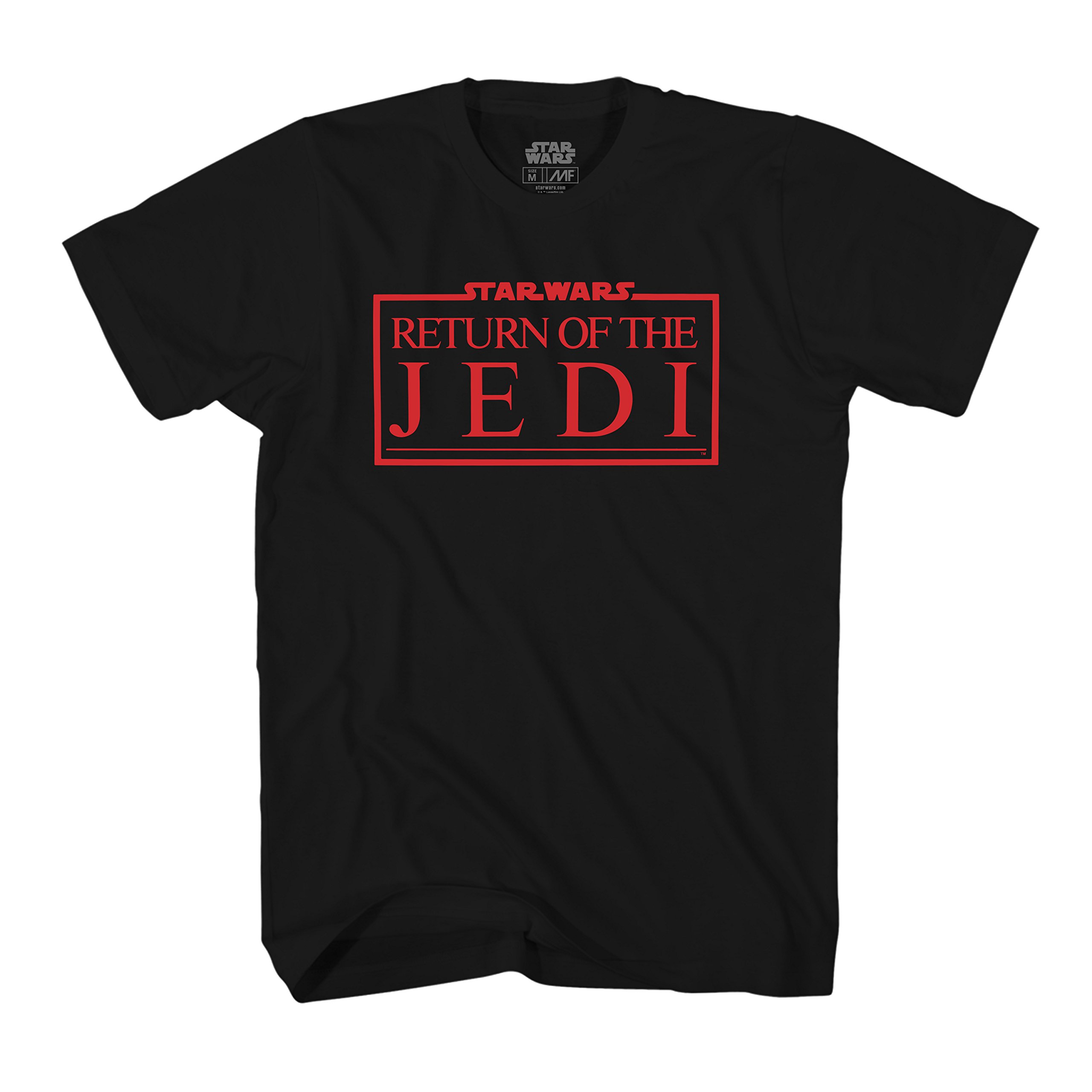 STAR WARSReturn of The Jedi Logo Movie Poster Mens T-Shirt