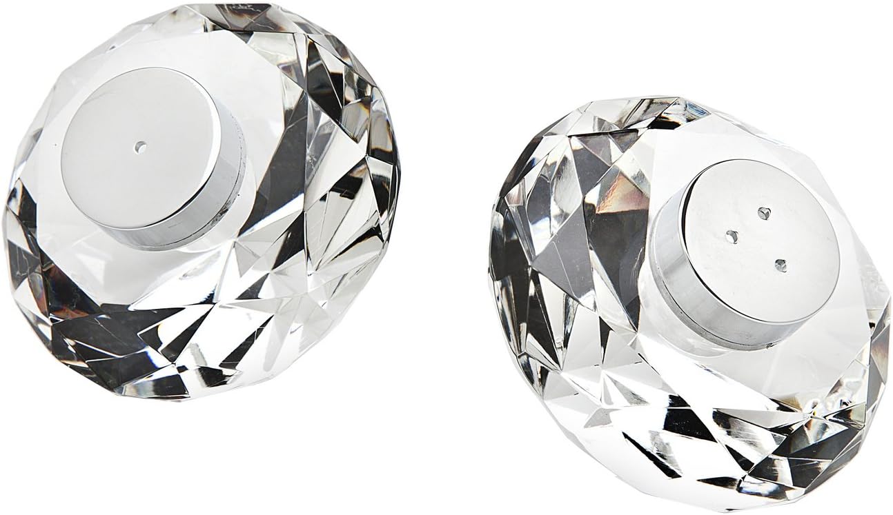 Godinger Pair of Crystal Salt/Pepper Shaker