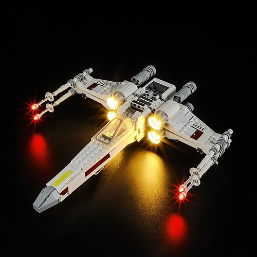LIGHTAILING Luz para Lego- 75301 Luke-Skywalkers X-Wing Fighter - Kit de iluminación LED compatible con el modelo Lego Building Blocks - No incluye