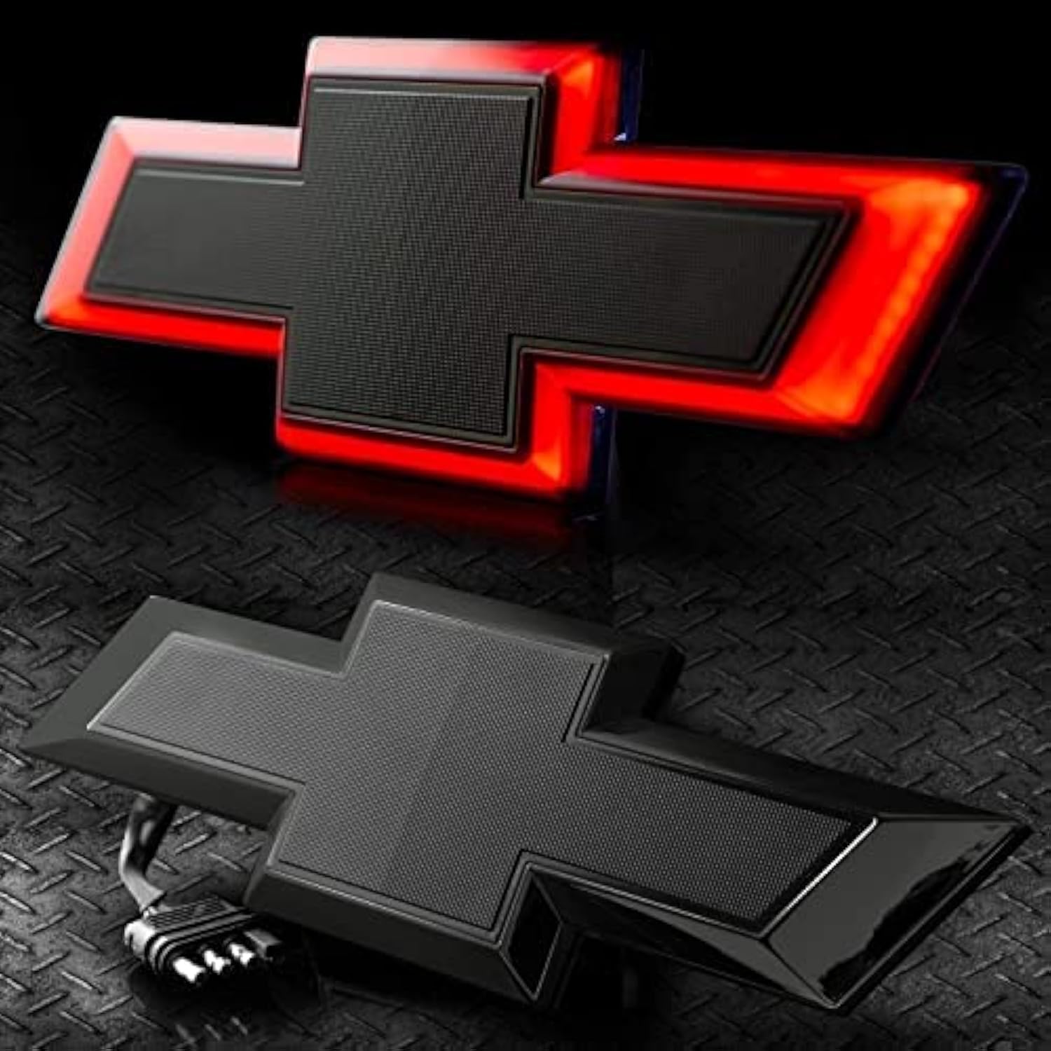 2014-18 Lighted Silverado Tailgate Emblem, Black