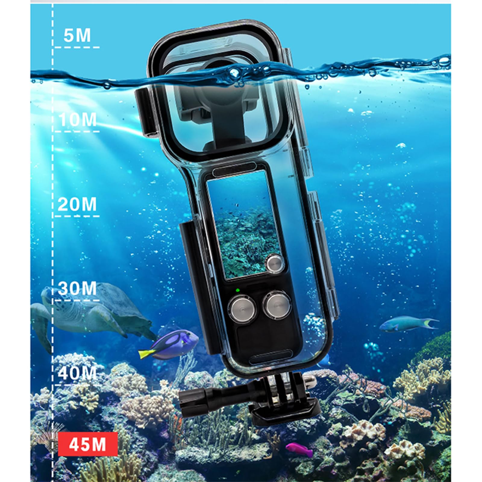 LICHIFIT Wasserdichter Tauchkoffer für DJI Osmo Pocket 3 Kamerataschen