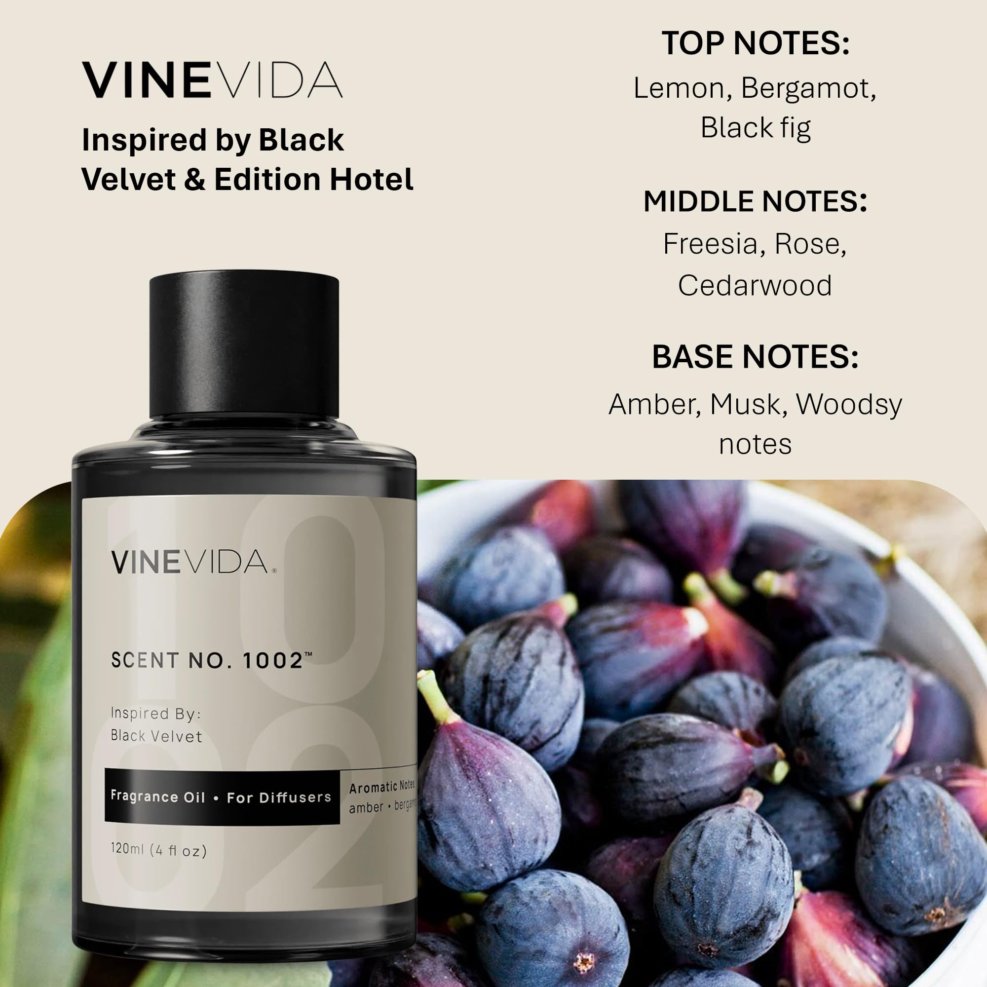 Amazon.com: VINEVIDA [4 Fl Oz] Scent NO.1002 Inspired By Black