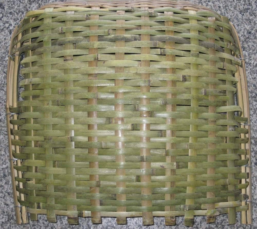 4点セット　藤箕　特大サイズ　たけざる　レトロ　貴重　ヴィンテージ　古道具　竹 竹のアジロ箕 農業用竹製てみ（大）【予約注文】 建築金物 SHOP本店