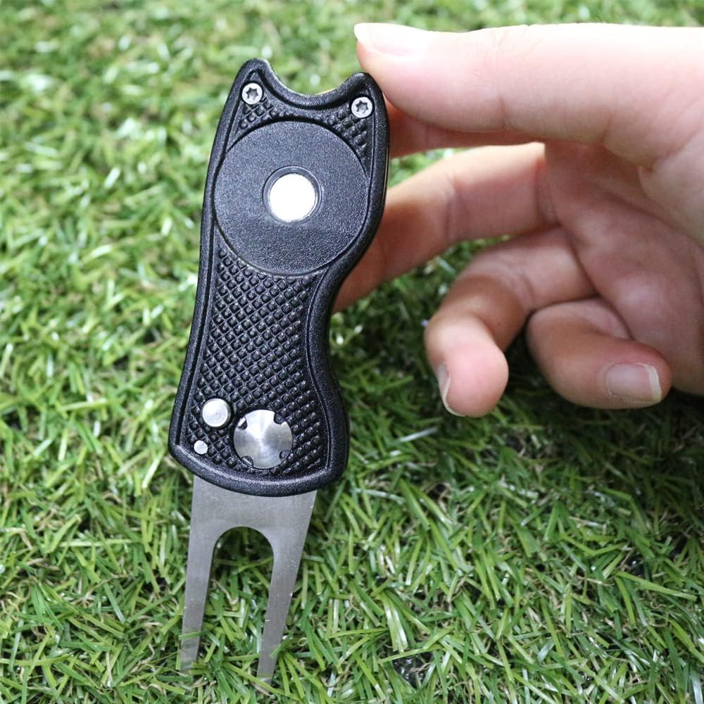 review GOLTERS Golf Ball Marker Divot Tool Sets Switchable Divot Repair Tools