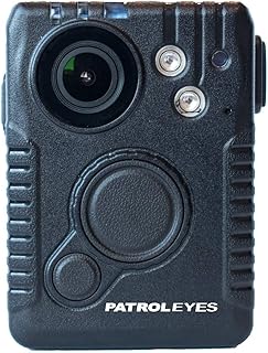 PatrolEyes WiFi Pro 1080P HD GPS USB-C IR Infrared 64GB Heavy Duty 12 Hour Battery Police Body Camera DV10 PRO