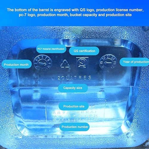 Miniatura 4 de Orgonite Contenedor de agua para acampar con grifo - Tanque de almacenamiento de agua de emergencia portátil para senderismo al aire libre