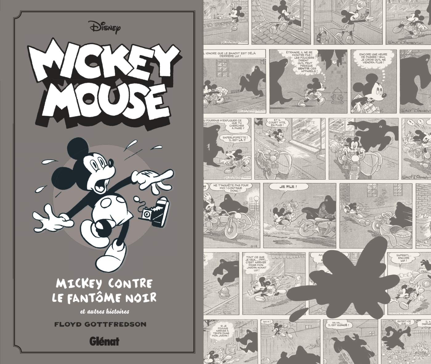 Mickey Mouse par Floyd Gottfredson N&B - Tome 05: 1938/1940 - Mickey contre le Fantôme noir et autres histoires