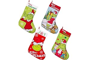 Charming Grinch Stockings (4 Pack)